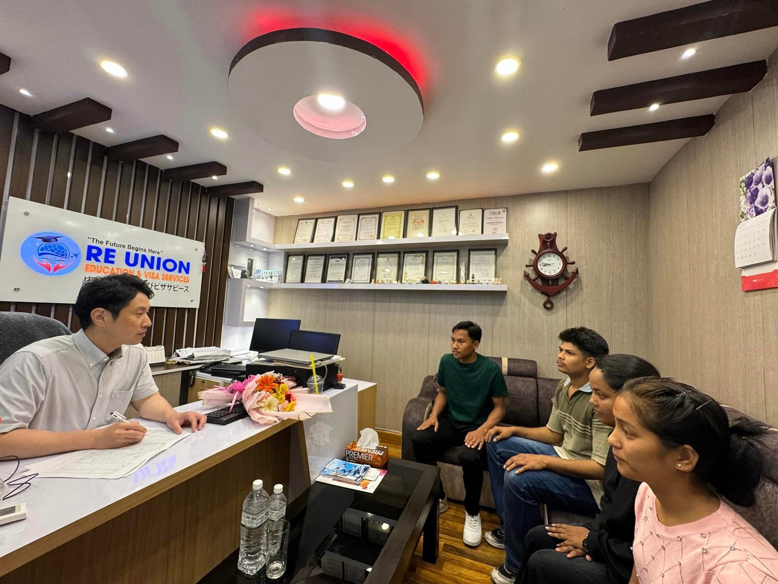 Reunion Education and Visa Services About us OFFICE